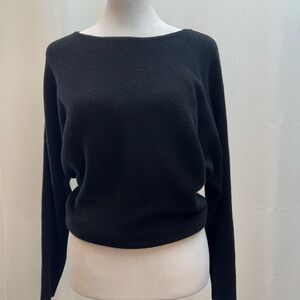 Cyrus Black Crew Neck Sweater XS